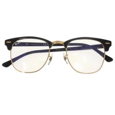 Óculos de sol Ray-Ban RB3016 CLUBMASTER AUTÊNTICO plástico preto comprar usado  Enviando para Brazil
