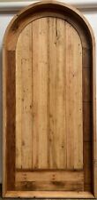Madeira maciça recuperada rústica Doug Fir PORTA porta de prancha castelo adega arqueada comprar usado  Enviando para Brazil
