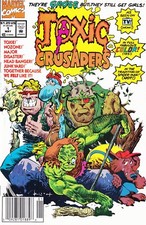 Toxic crusaders newsstand for sale  Buchanan
