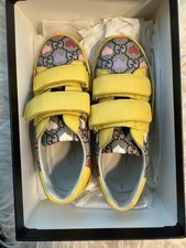 Sapatos infantis Gucci unissex autênticos usados em ótimo estado com caixa comprar usado  Enviando para Brazil