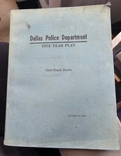 Vintage dallas police for sale  Lancaster