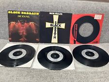 Black Sabbath The Mob Rules Die Young Heaven And Hell Live 7” Single 45 Dio Lot comprar usado  Enviando para Brazil