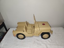 Vintage G.I. Jeep Adventure Team Joe Desert Patrol Adventure bronzeado , usado comprar usado  Enviando para Brazil