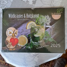 Kalender 2025 wildkräuter gebraucht kaufen  Leipzig