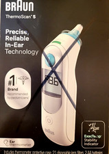 Termômetro digital de ouvido Braun ThermoScan 5 comprar usado  Enviando para Brazil