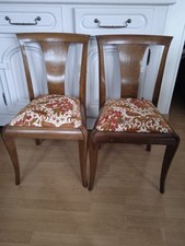 Lot chaises bois d'occasion  Guise