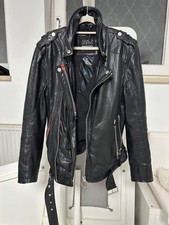 Acdc lederjacke herren gebraucht kaufen  München