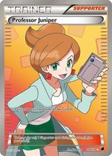 Professor Juniper - 116/116 - Pokemon Plasma Freeze preto branco cartão de arte completo LP comprar usado  Enviando para Brazil
