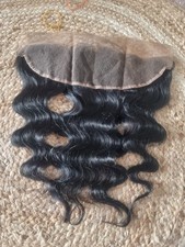 13X4 BODY WAVE RENDA FRONTAL 18 POLEGADAS BRASILEIRO ORELHA A ORELHA JATO COR PRETA 1# 12AA comprar usado  Enviando para Brazil