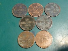 Lot centime dupre d'occasion  Franqueville-Saint-Pierre