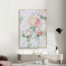 Pintado À Mão Arte Parede Pintura A Óleo Pintura Decorativa Para mural sala de estar comprar usado  Enviando para Brazil