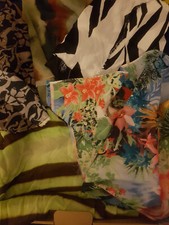 Stoffpaket leichte sommerstoff gebraucht kaufen  Hamburg