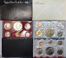 1976 proof uncirculated for sale  Bedford
