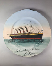 Assiette commémorative paqueb d'occasion  Sommières