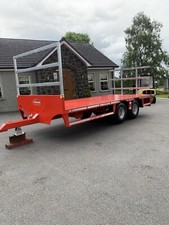 Flat bale trailer for sale  MAGHERAFELT