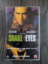 Snake eyes vhs for sale  WAKEFIELD