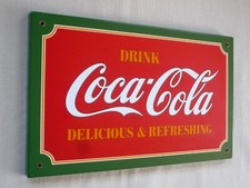 Coca cola emailschild gebraucht kaufen Coca cola emailschild gebraucht kaufen  Uelzen