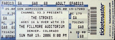 Strokes concert ticket for sale  Minneapolis