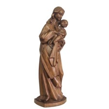 Holzschnitzerei madonna jesus gebraucht kaufen  Hanau