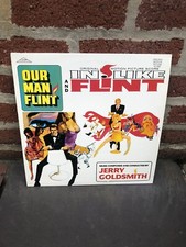 OUR MAN FLINT/IN LIKE FLINT UK LP Silva Screen-Jerry Goldsmith RECORD VINYL comprar usado  Enviando para Brazil