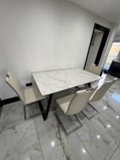 Marble effect dinning for sale  WEST DRAYTON