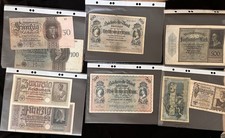 Deutsche reich banknoten gebraucht kaufen  Mülheim an der Ruhr