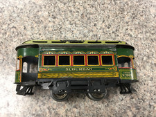 IVES SUBURBAN #809 REBOQUE DE CARRINHO NÃO MOTORIZADO 1912-1916 MUITO RARO - FAÇA OFERTAS! comprar usado  Enviando para Brazil