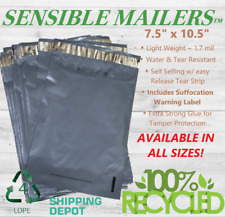 Envelopes ecológicos Poly Mailer por Sensible Mailers material 100% reciclado comprar usado  Enviando para Brazil