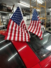 Usado, “DESCONTO” 48 CT. BANDEIRAS DE CARRO DOS EUA, ANTENA, BANDEIRAS DE JANELA 4 DÚZIAS DE 0,50 CADA! ! ! comprar usado  Enviando para Brazil
