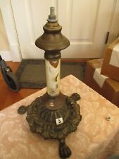 claw antique leg table lamp for sale  Athens