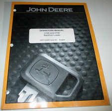 Retroescavadeira John Deere 410D 510D trator carregadeira operador/proprietários/manual de manutenção comprar usado  Enviando para Brazil