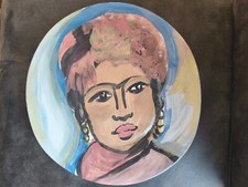 Assiette artistique peinte d'occasion  Marseille VII