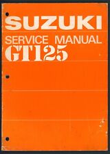 Suzuki gt125 factory for sale  Shipping to Ireland