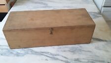 Antique wooden box d'occasion  Expédié en Belgium
