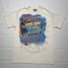 Camiseta vintage 1989 Tora Tora Surprise Attack média dupla face banda de rock feita nos EUA comprar usado  Enviando para Brazil