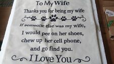 Wife cushion cover for sale  OLDBURY