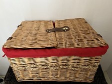 Vintage wicker basket for sale  HULL