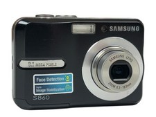 Câmera Digital Compacta Samsung S860 8.1MP 2.4" Tela 3X Zoom Óptico 2GB SD comprar usado  Enviando para Brazil