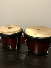 LP Aspire Bongo Bateria Vintage Sunburst Madeira Bateria de Percussão Bongôs, usado comprar usado  Enviando para Brazil
