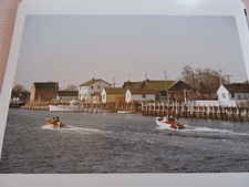 1951 Woodcleft Canal Nautical Mile FREEPORT L.I. LI motorboat Long Island PHOTO comprar usado  Enviando para Brazil