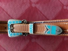 Westerngürtel benetton leder gebraucht kaufen  Wilhelmshaven