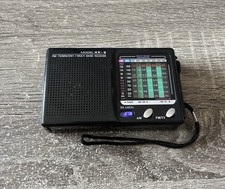 Receptor de 9 bandas AM/FM/SW radio portátil alimentado por batería ~ probado funciona  segunda mano  Embacar hacia Mexico