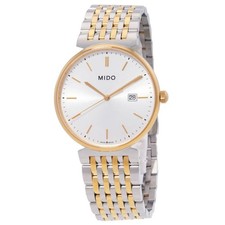 Relógio Mido Dorada quartzo prata mostrador dois tons M0334102203100 comprar usado  Enviando para Brazil