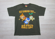 Camiseta Pokemon Vintage (L) Nintendo Youth Battle Revolution Jogo Y2K Etiqueta Gigante comprar usado  Enviando para Brazil