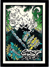 1992 Comic Images Ghost Rider II Glow In The Dark #G6 The Flames comprar usado  Enviando para Brazil