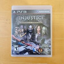 Injustice: Gods Among Us Ultimate Edition (PlayStation 3, 2013) CiB - PS3 Testado comprar usado  Enviando para Brazil