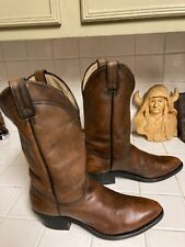 Usado, BOTAS DE MOTOCICLISTA VINTAGE MARROM ENGENHEIRO MOTOCICLETA WESTERN COWBOY TRAIL BOSS 10 B comprar usado  Enviando para Brazil