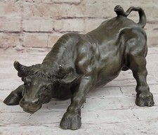 Stock Mercado Bull Bronce Escultura Toro Bullfight por Milo Decoración Arte Nr comprar usado  Enviando para Brazil