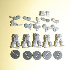 Warhammer 40k - Space Marine - 5x Metal Terminator Squad, Deathwing Dark Angel, usado comprar usado  Enviando para Brazil