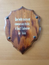 Plaque murale humoristique d'occasion  L'Aigle